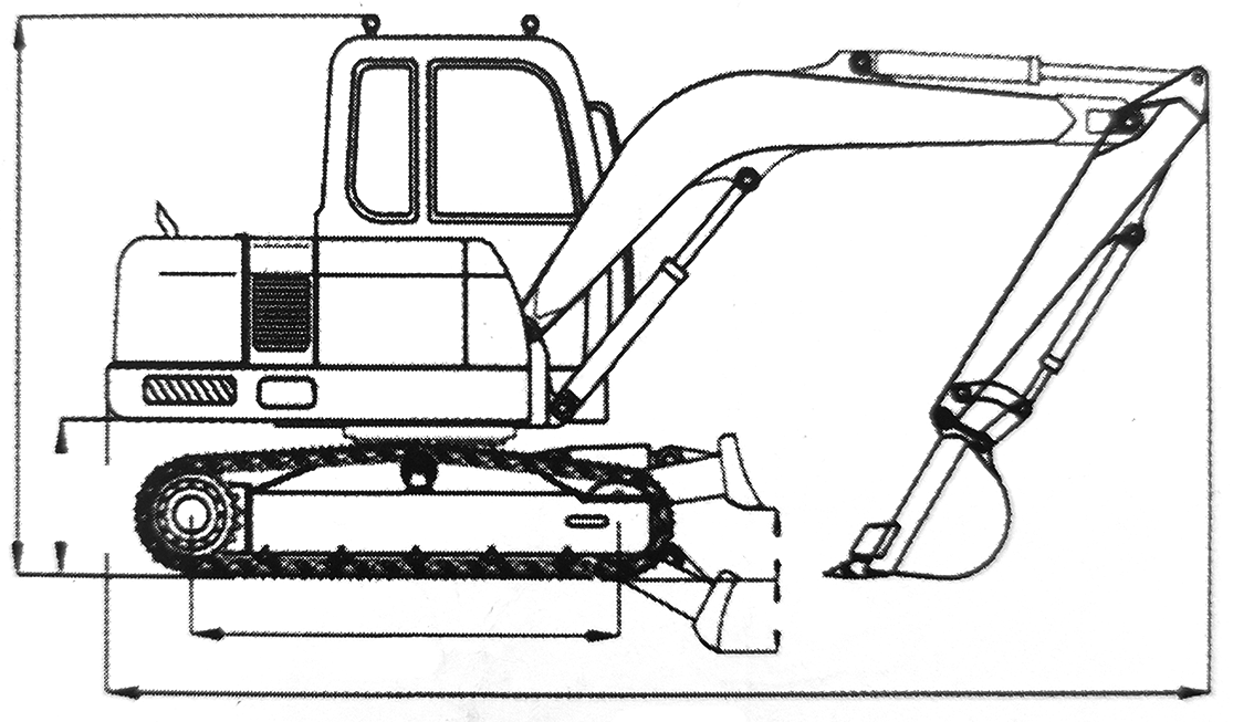 SL35 3.5T Small Excavator